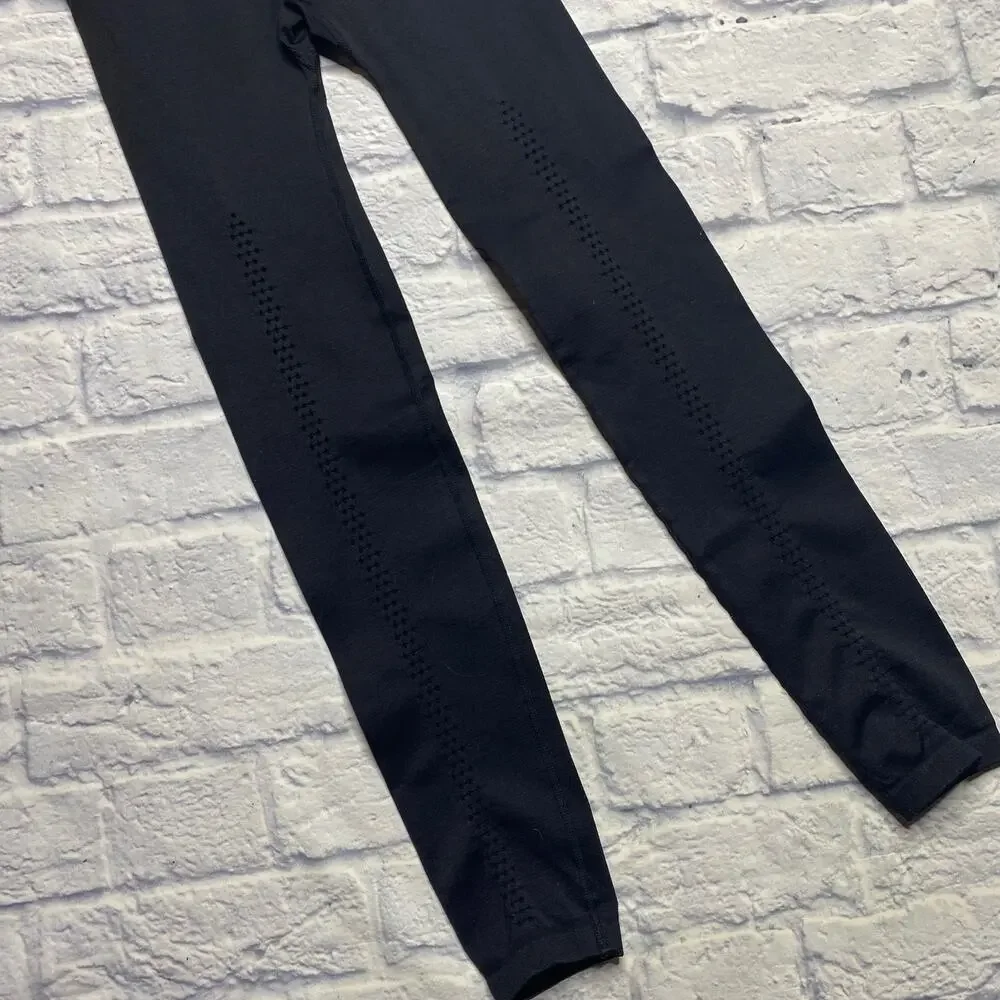 Free People Good Karma Leggings in Washed Black